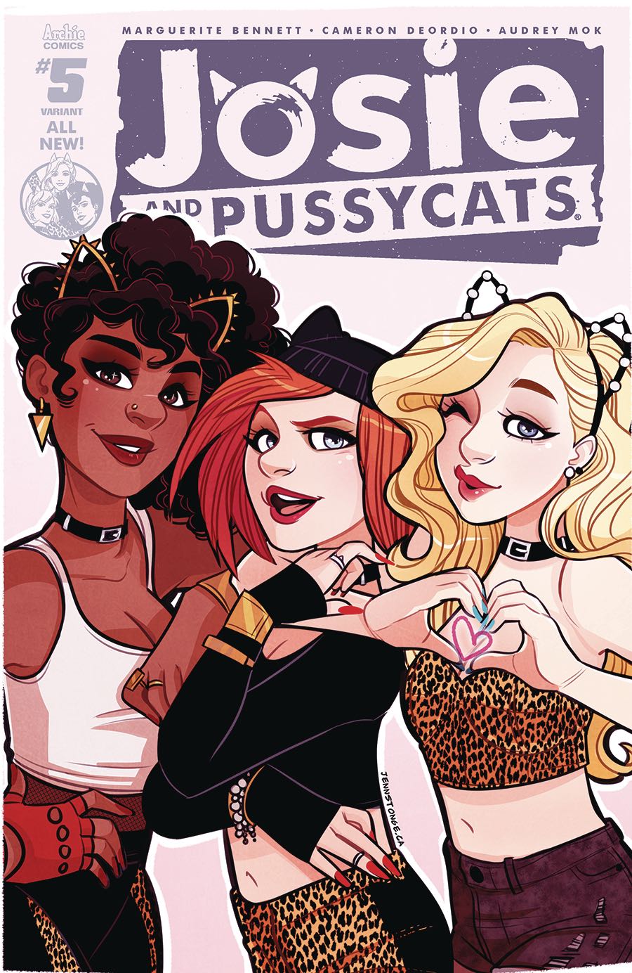 Josie And The Pussycats Jenn St Onge Cover Fresh Comics My Xxx Hot Girl