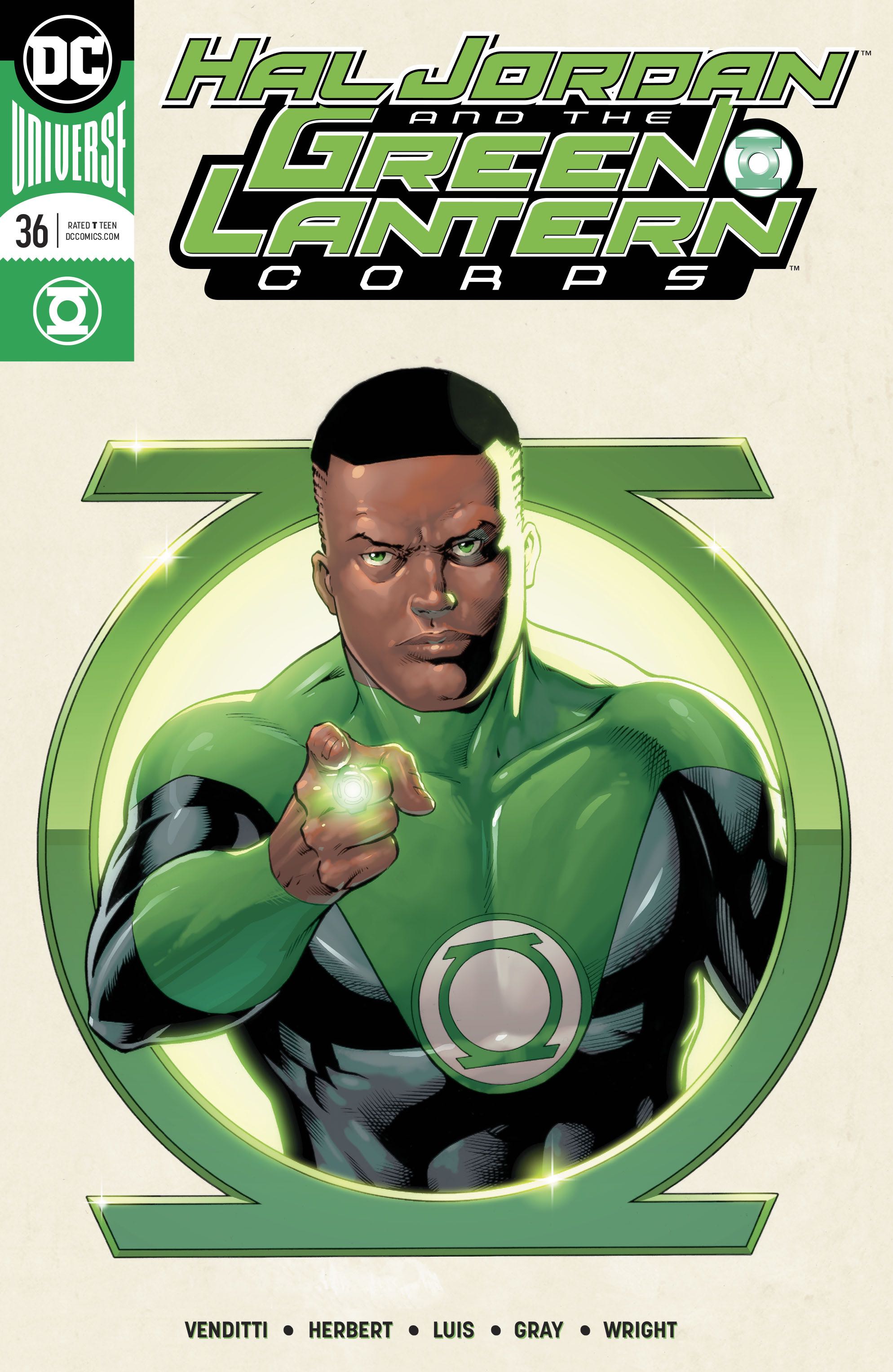 Hal Jordan And The Green Lantern Corps 36 Variant Cover Fresh Comics