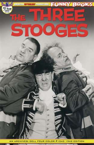 The Three Stooges Four Color: 1942 #1 (B&W Photo Cover)