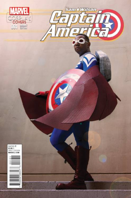 Captain America: Sam Wilson #1 (Cosplay Cover)