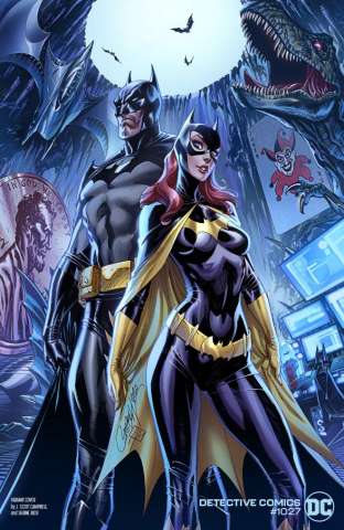 Detective Comics #1027 (J Scott Campbell Batman Batgirl Cover)