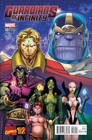 Guardians of Infinity #1 (Lim Marvel '92 Cover)