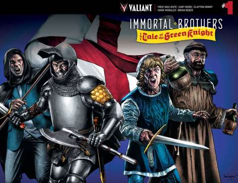 Immortal Brothers: The Tale of the Green Knight #1 (Suayan Wraparound Cover)