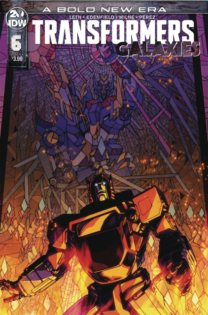 Transformers: Galaxies #6 (Milne Cover)