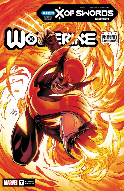 Wolverine #7 (Dauterman Wolverine Phoenix Cover)