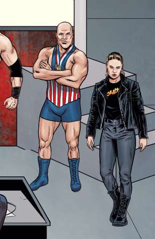WWE #24 (Schoonover Raw Connecting Cover)