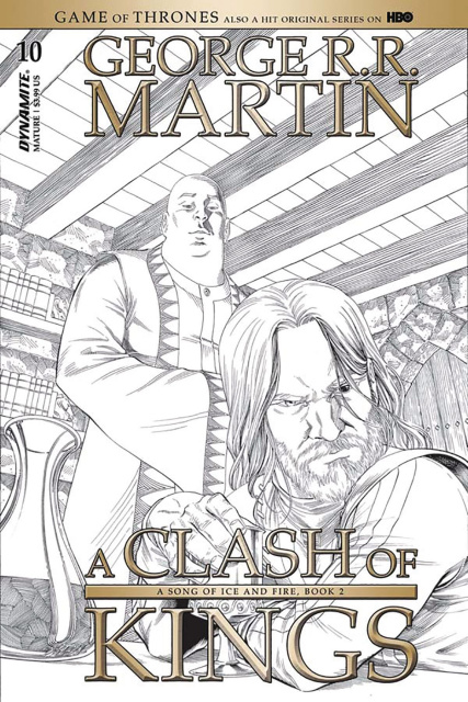 A Game of Thrones: A Clash of Kings #10 (10 Copy Miller B&W Cover)