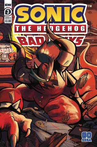 Sonic the Hedgehog: Bad Guys #3 (Skelly Cover)