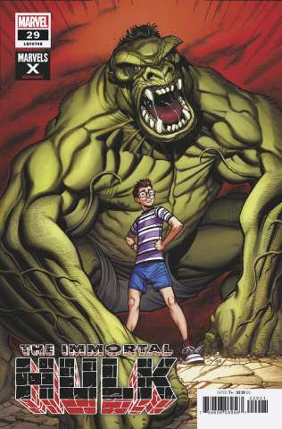 The Immortal Hulk #29 (Bradshaw Marvels X Cover)