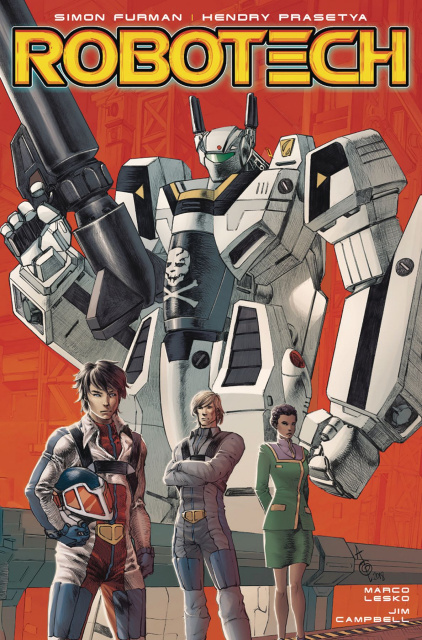 Robotech #19 (Quah Cover)
