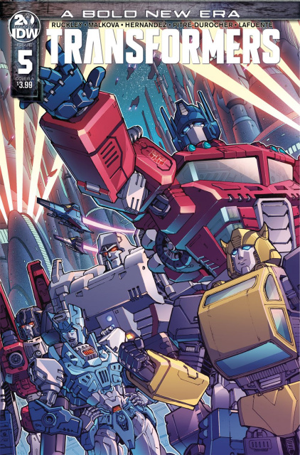 The Transformers #5 (Griffith Cover)