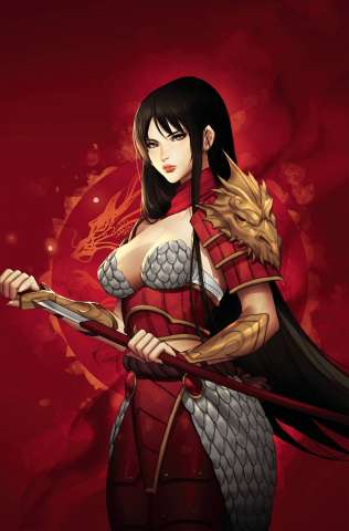 Samurai Sonja #1 (Leirix Virgin Cover)