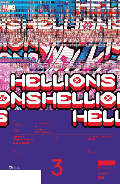 Hellions #3 (Muller Design Cover)