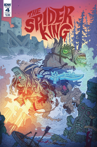 The Spider King #4 (Darmini Cover)