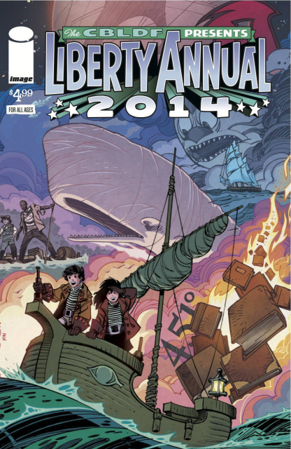 Comic Book Legal Defense Fund Liberty Annual 2014 (Simonson Cover)
