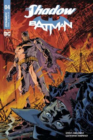 The Shadow / Batman #4 (Subscription Cover)