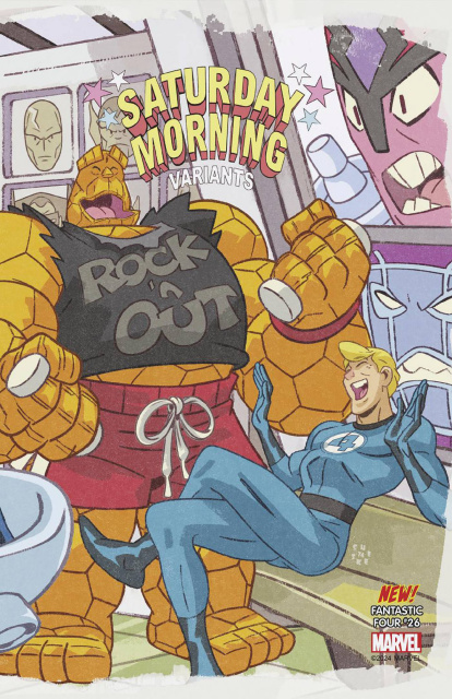 Fantastic Four #26 (Galloway Saturday Morning Connect Cover)