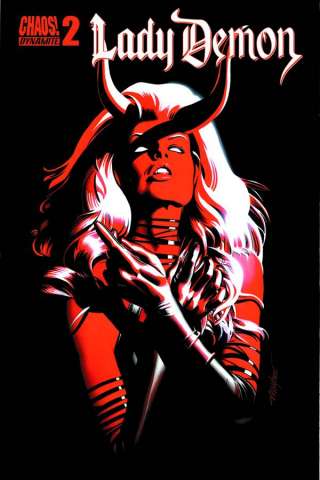 Lady Demon #2 (Mayhew Subscription Cover)