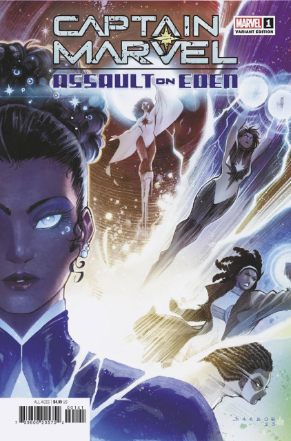 Captain Marvel: Assault on Eden #1 (Karen Darboe Cover)