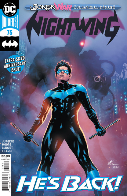 Nightwing #75 (Travis Moore Cover)