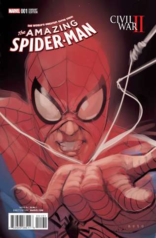 Civil War II: Amazing Spider-Man #1 (Noto Character Cover)