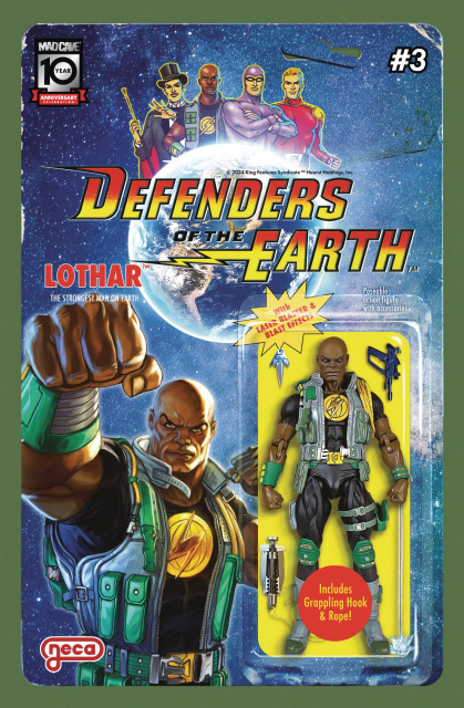 Defenders of the Earth #3 (Djordje Djokovic Cover)