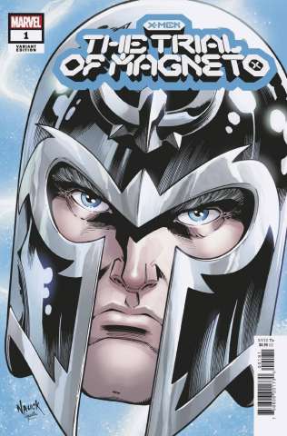 X-Men: The Trial of Magneto #1 (Nauck Headshot Cover)