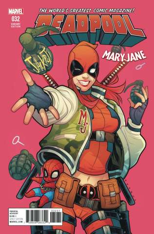 Deadpool #32 (Torque Mary Jane Cover)