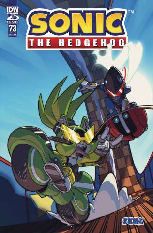 Sonic the Hedgehog #73 (Jampole Cover)