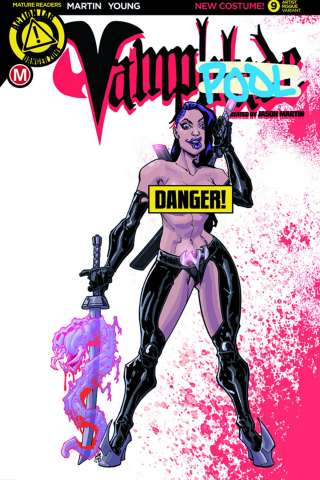 Vampblade #9 (Campos Risque Cover)