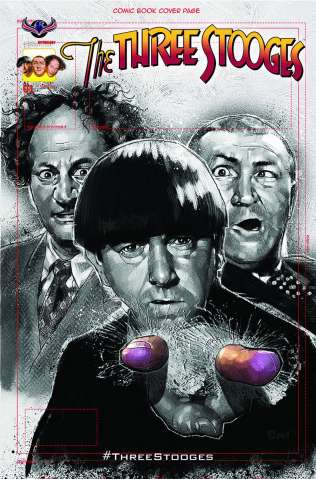 The Three Stooges: The Curse of Frankenstooge (Subscription Cover)