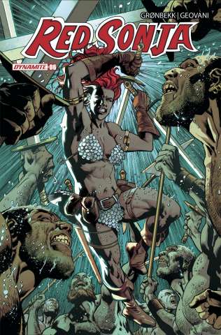 Red Sonja #6 (Hitch Cover)