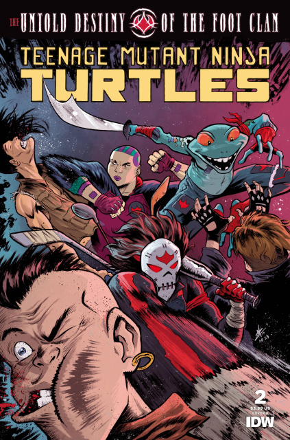 Teenage Mutant Ninja Turtles: The Untold Destiny of the Foot Clan #2 (Neo Cover)