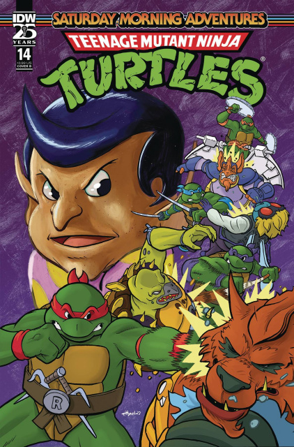 Teenage Mutant Ninja Turtles: Saturday Morning Adventures #14 (Hymel Cover)