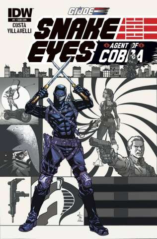 G.I. Joe: Snake Eyes - Agent of Cobra #1 (Subscription Cover)