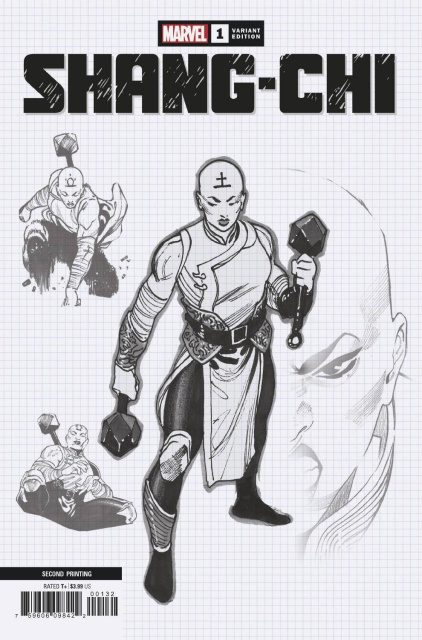 Shang-Chi #1 (Sketch 2nd Printing)