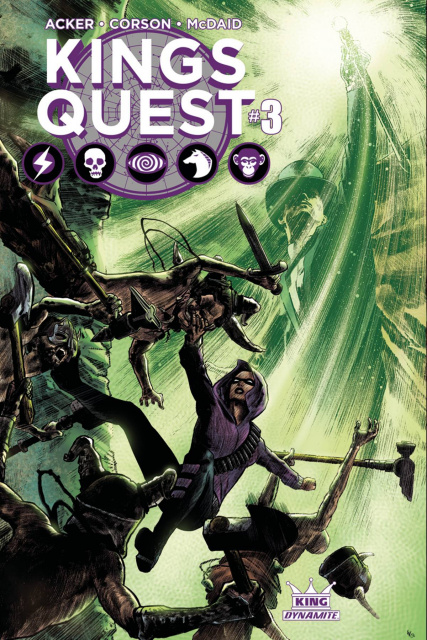 Kings Quest #3 (Worley Subscription Cover)