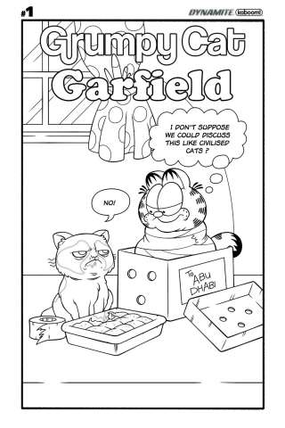 Grumpy Cat / Garfield #1 (20 Copy Murphy Cover)