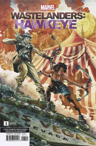Wastelanders: Hawkeye #1 (Mobili Cover)