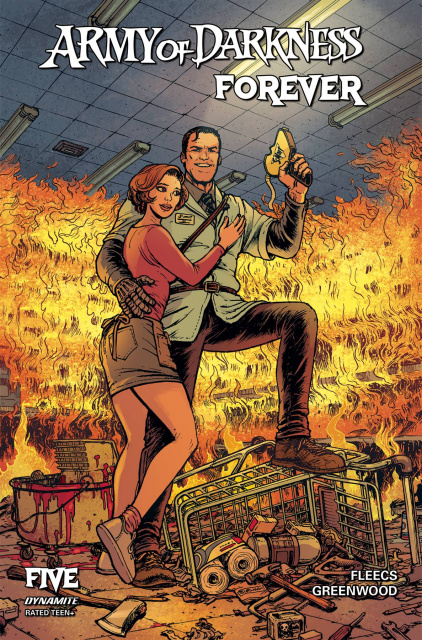 Army of Darkness: Forever #5 (Burnham Cover)