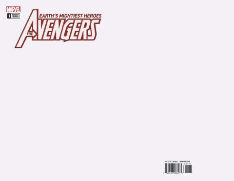 Avengers #1 (Blank Cover)