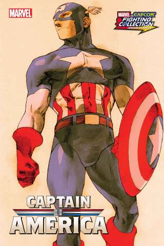 Captain America #16 (Bengus Marvel vs. Capcom Cover)