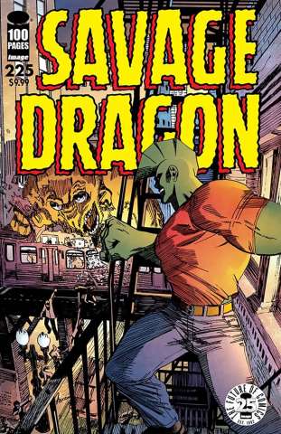 Savage Dragon #225 (25th Anniversary Fosco Cover)