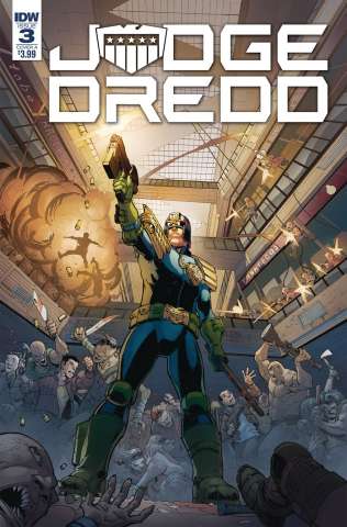 Judge Dredd: Under Siege #3 (Dunbar Cover)