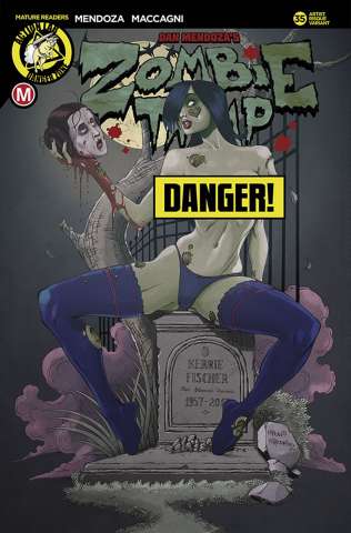 Zombie Tramp #35 (Rodrix Risque Cover)