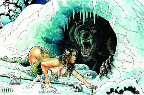 Cavewoman: Snow #4 (Root Cover)