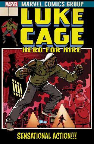 Luke Cage #166 (Johnson Cover)