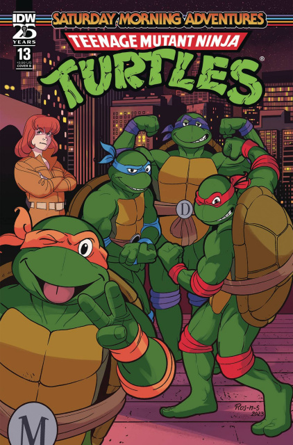 Teenage Mutant Ninja Turtles: Saturday Morning Adventures #13 (Rosanas Cover)