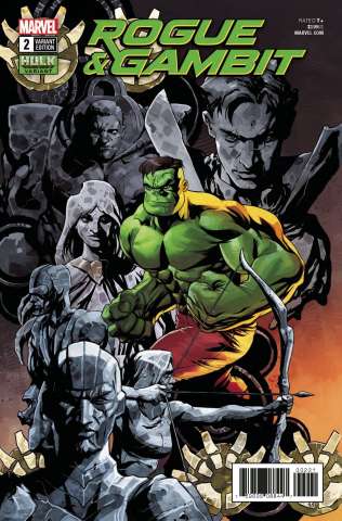 Rogue & Gambit #2 (Hulk Cover)