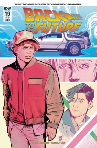 Back to the Future #19 (Subscription Cover)